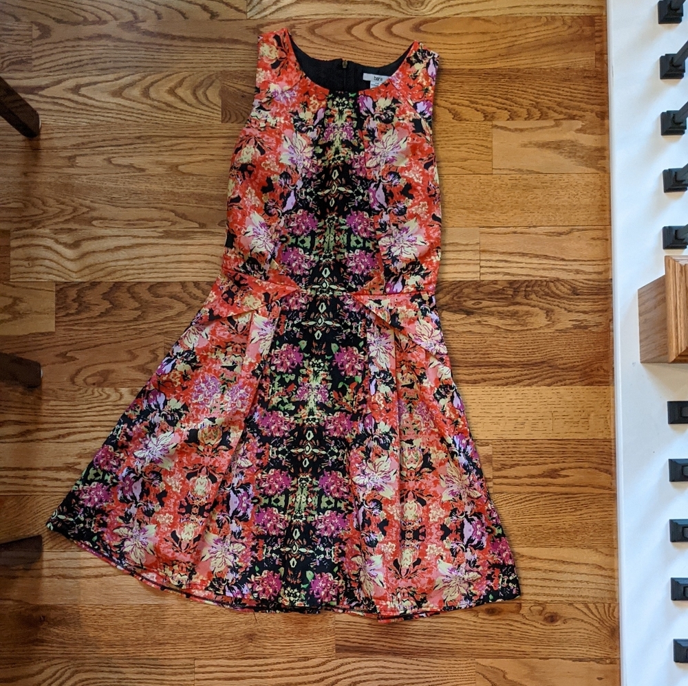 Bar III Floral Lined Dress